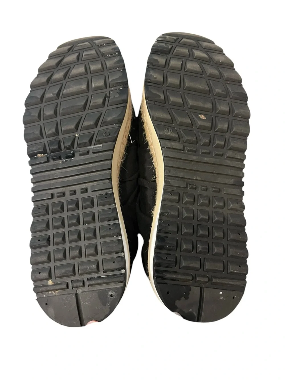 Free People Chapmin Espadrille Black Sneaker Sz 10